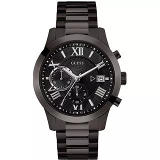 Guess U G Chronograph Black Ionic Watch Mm