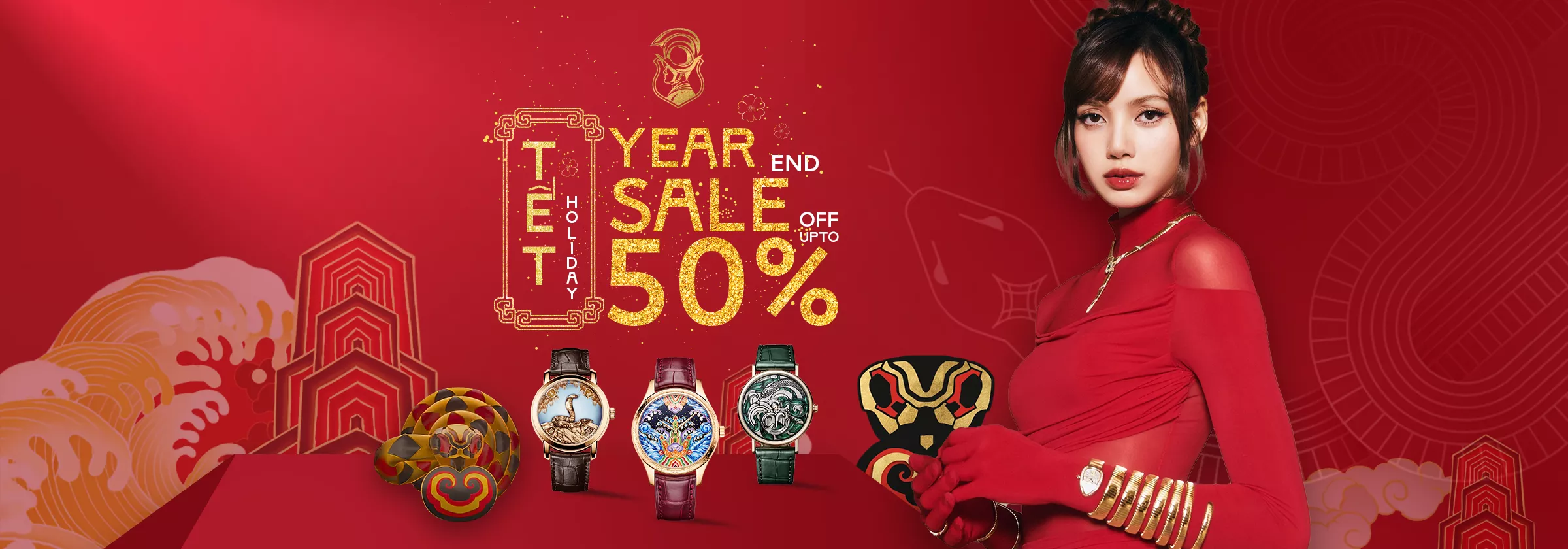 TET HOLIDAY - HAPPY LUNAR NEW YEAR 2025 AND SALE END YEAR UP TO 50% OFF