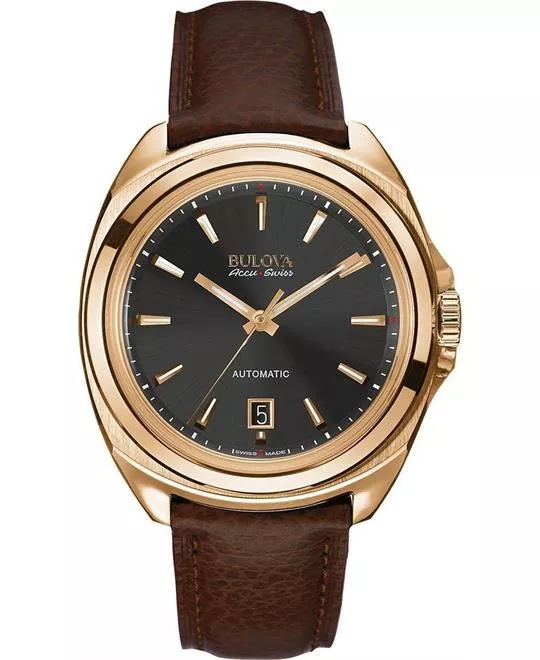  Bulova AccuSwiss Telc Automatic Watch 42mm