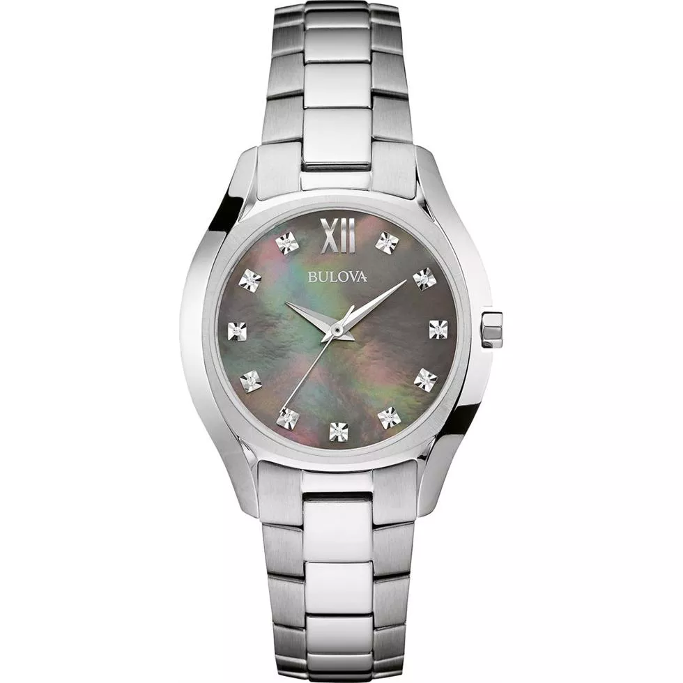  Bulova Diamond Accent Women's Watch 33mm 