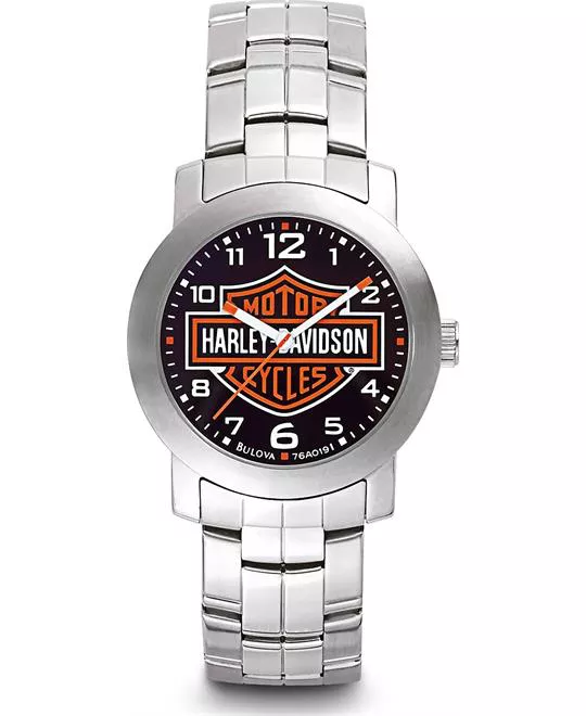  Bulova Harley-Davidson Men's Watch 37mm