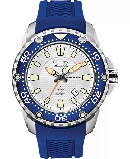  Bulova Marine Star Automatic Blue Watch 47mm