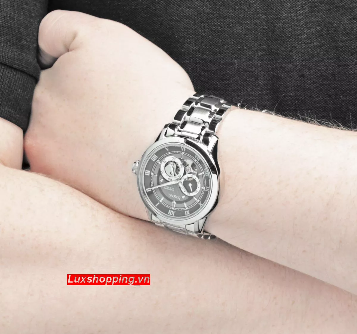  Bulova Series 120 Automatic Aperture Watch 41mm