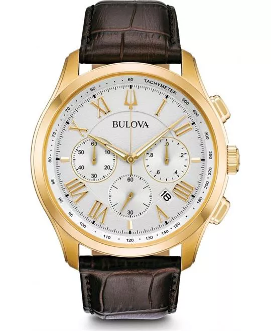 Bulova Wilton Rose Gold Watch 46.5mm