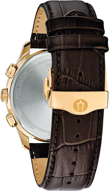 Bulova Wilton Rose Gold Watch 46.5mm
