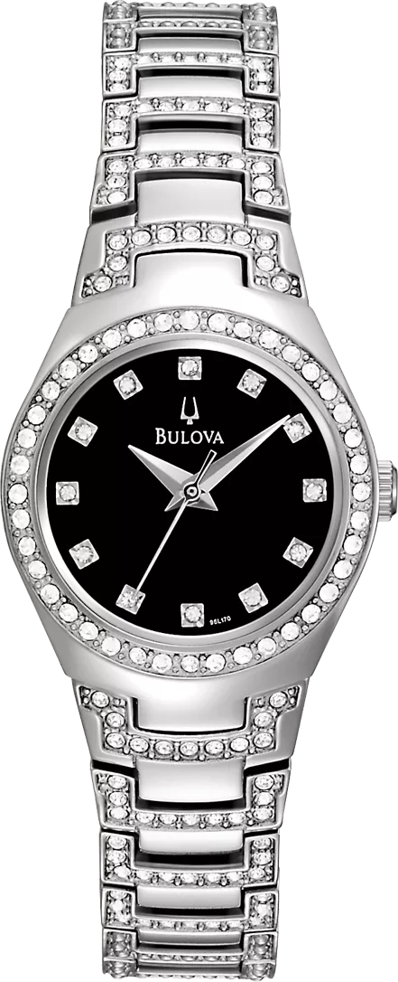  Bulova Crystal Women's Watch 25mm