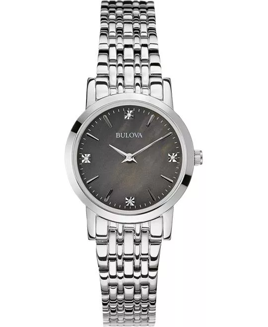 Bulova Classic Diamond Watch 27mm