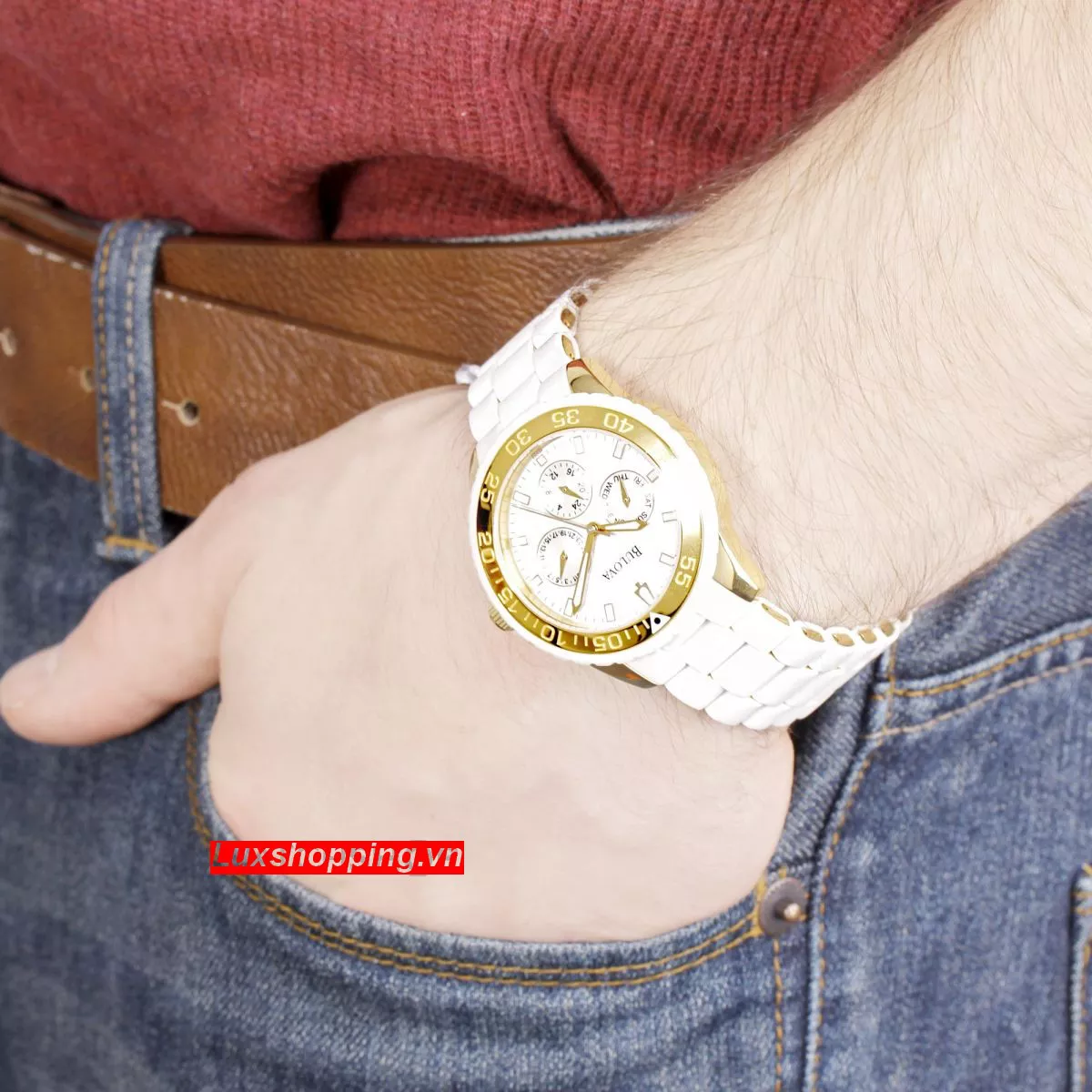  Bulova Classic Rubber Watch 40mm