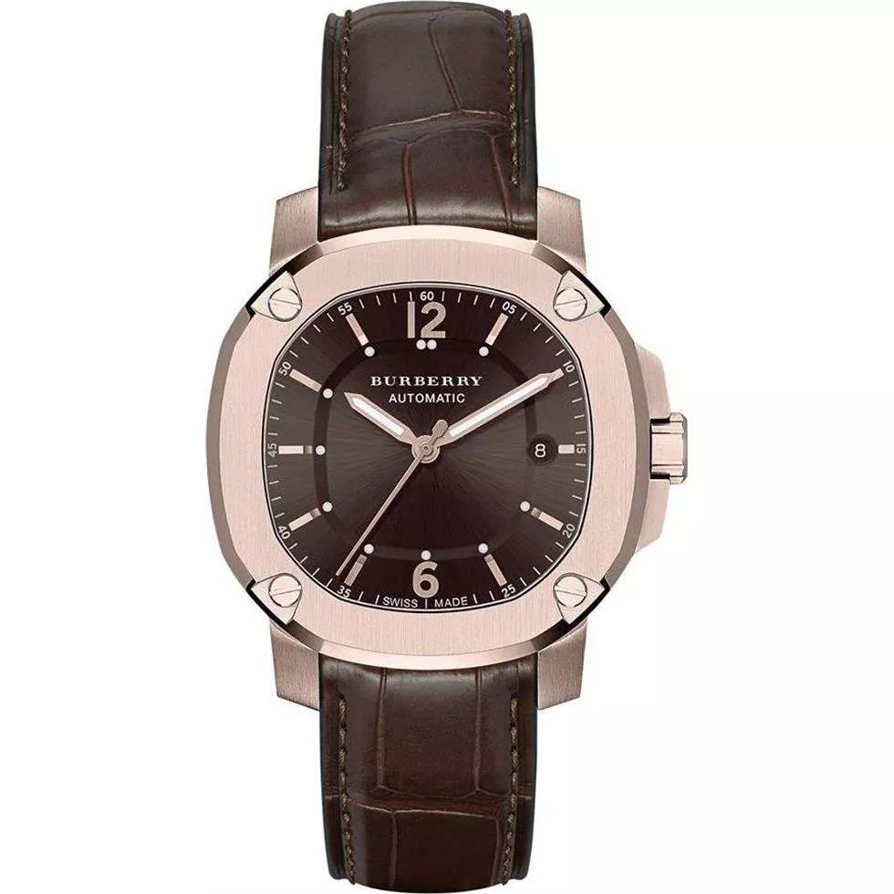  Burberry The Britain Brown Automatic Men's Watch 43mm  