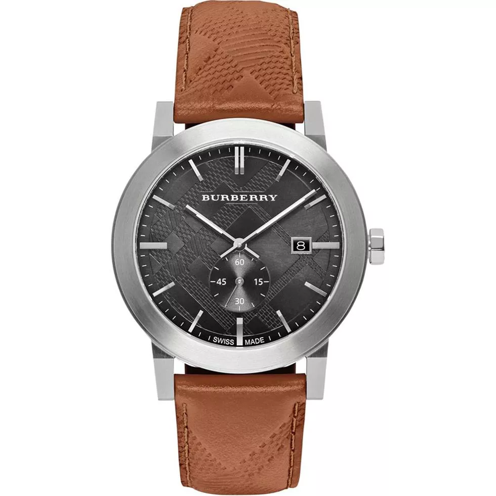  Burberry The City Chronograph Brown Watch 42mm 