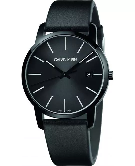  Calvin Klein Black Men's Watch 43mm