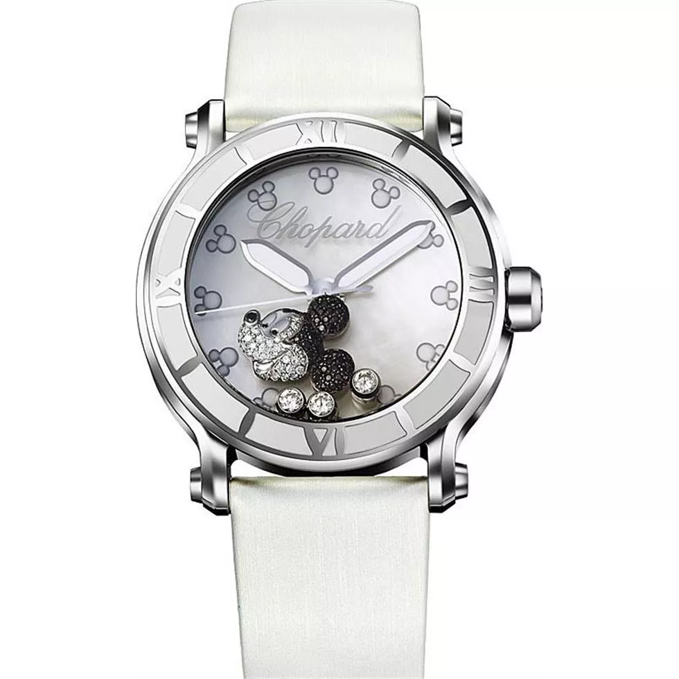  Chopard Happy Sport 288524-3004 Diamond Watch 42