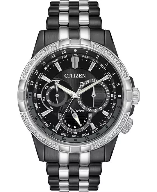  Citizen Calendrier Two-Tone Bracelet Watch 44mm