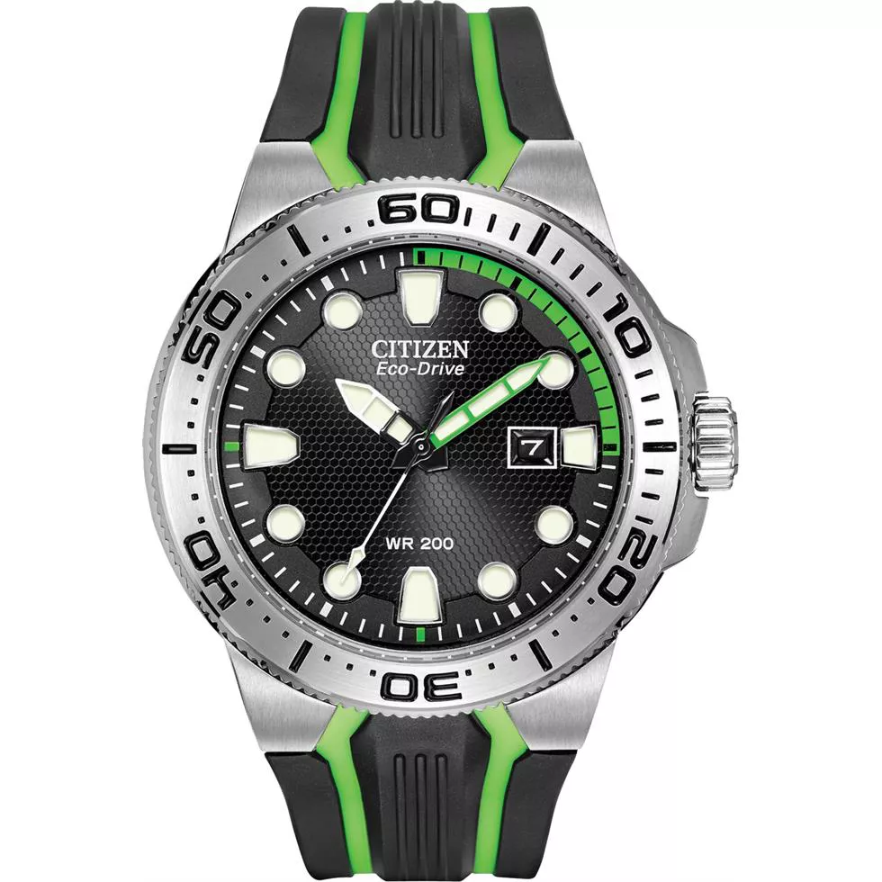  Citizen Men's Scuba Fin Eco-Drive Diver's Watch, 45mm