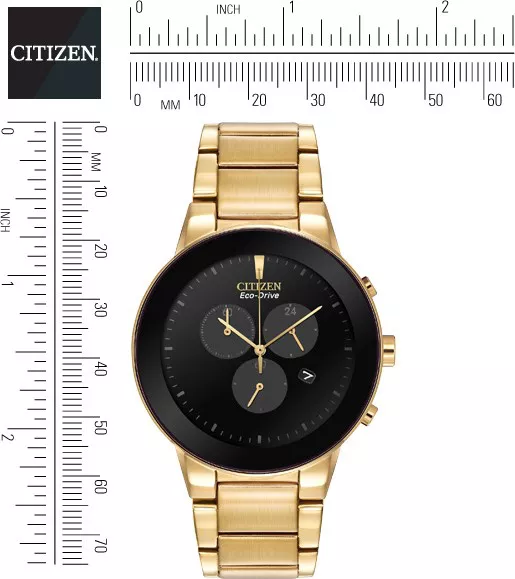 CITIZEN Axiom Eco Drive Chronograph Watch 43mm