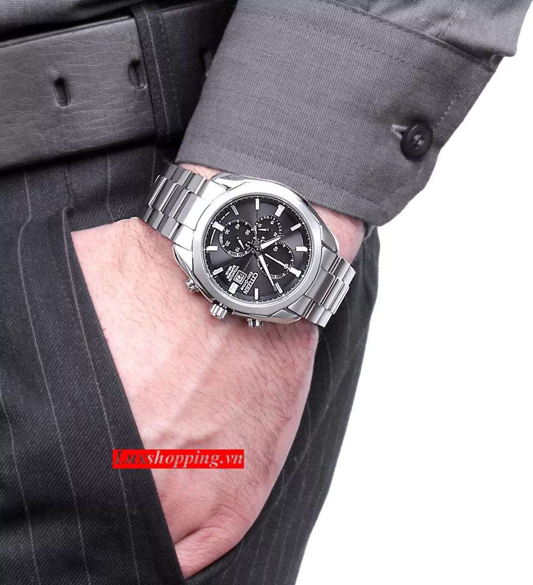  Citizen CORSO Eco-Drive Titanium Men's  Watch 43mm