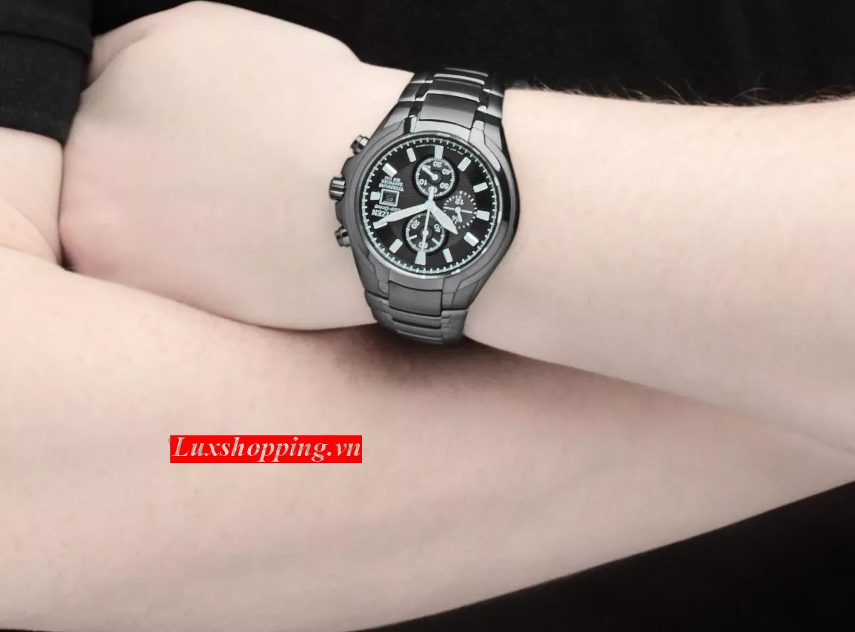  Citizen Paradigm Men's Eco-Drive Titanium Watch, 43mm