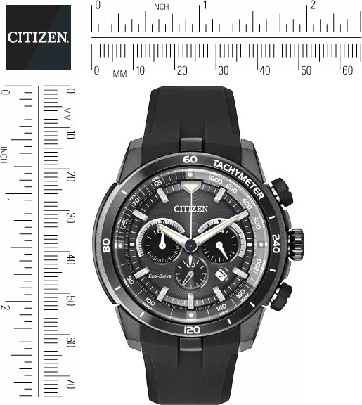  Citizen Men's Ecosphere Display Japanese Watch 48mm
