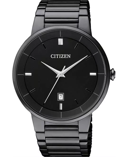  Citizen  Axiom Black Ion-Plated Men's Watch 40mm