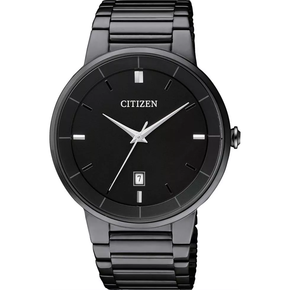  Citizen  Axiom Black Ion-Plated Men's Watch 40mm