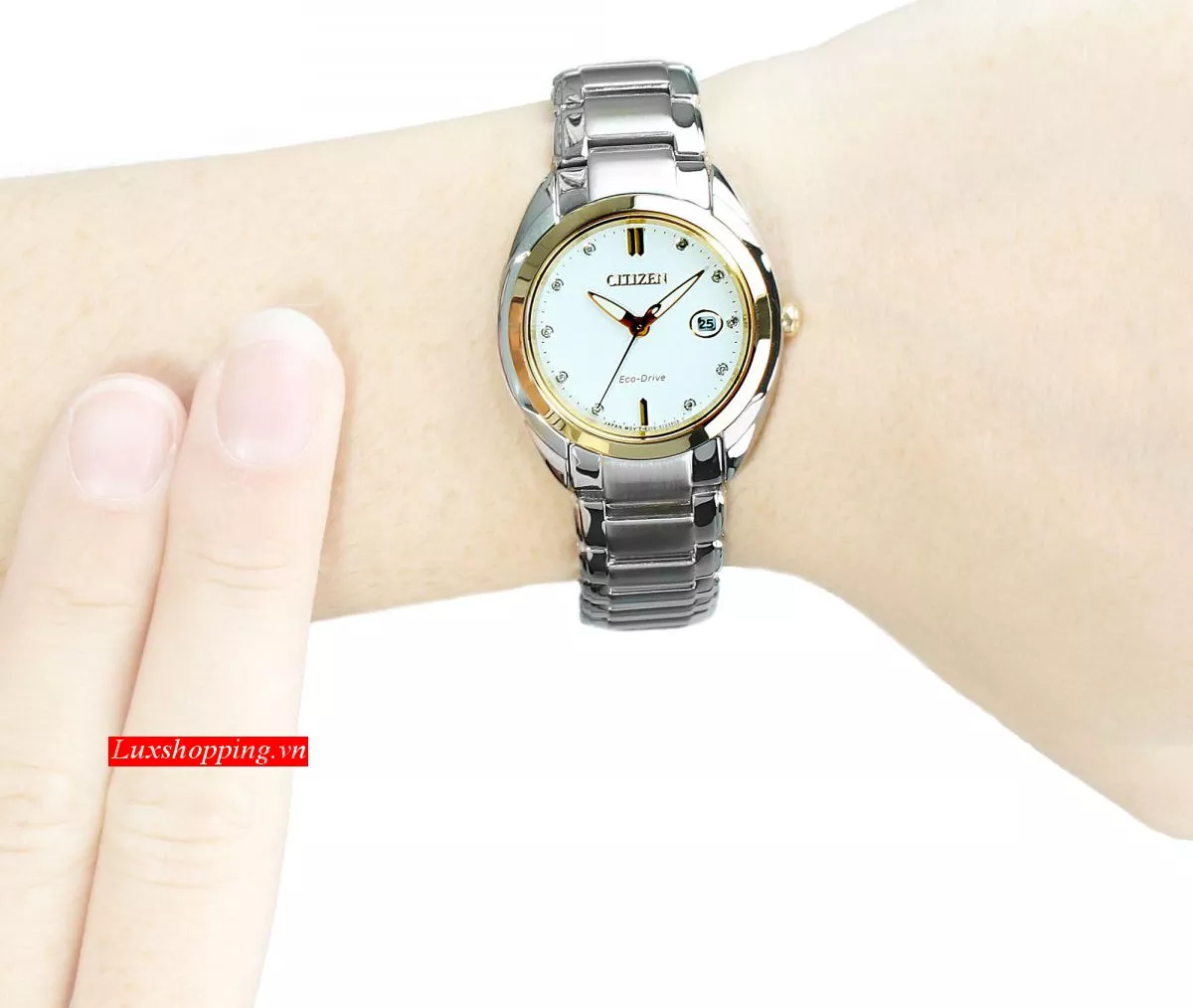  Citizen Celestial Diamond Two-Tone Watch 27mm