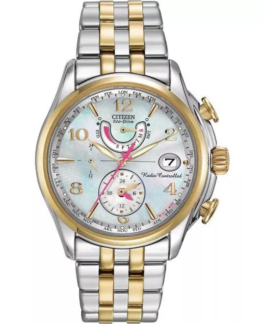  Citizen World Time A.T Mother-Of-Pearl Watch 38mm
