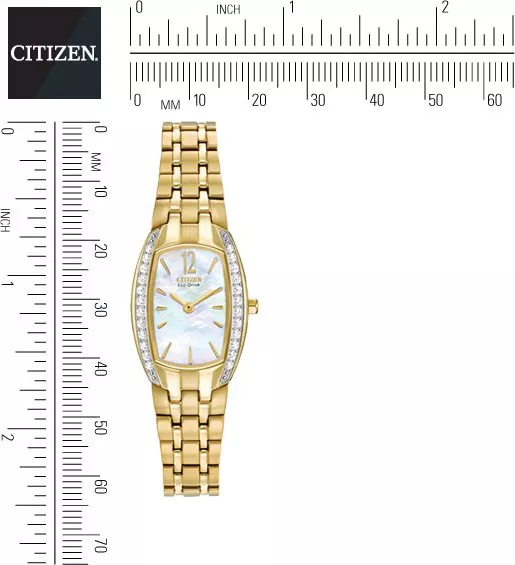  Citizen Women's Eco-Drive Silhouette Watch, 20mm