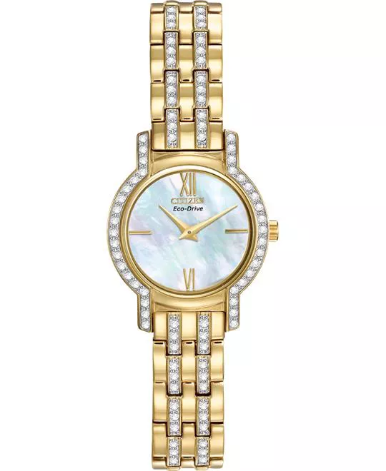  Citizen Silhouette Crystal  Women's Eco-Drive Watch 21mm