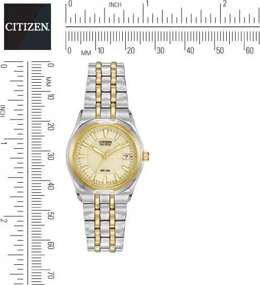  Citizen Women's Stainless steel Watch, 26mm