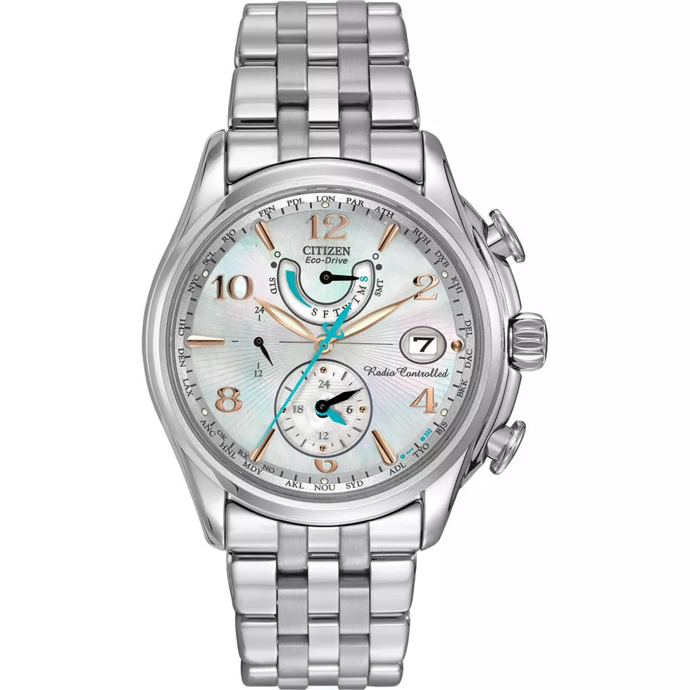  Citizen World Time A-T Eco-Drive Watch, 39mm