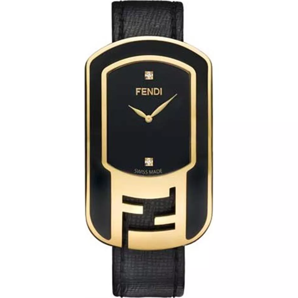  Fendi Timepieces F311431011D1 Chameleon Enamel Watch 29X49mm 