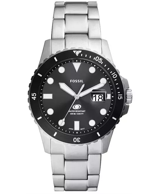  Fossil Blue Dive Three-Hand Date Watch 42mm