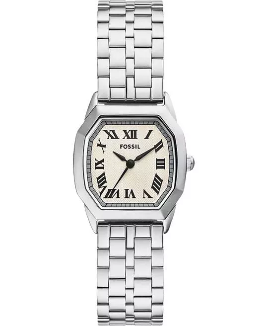  Fossil Harlow Three-Hand Stainless Steel Watch 27mm