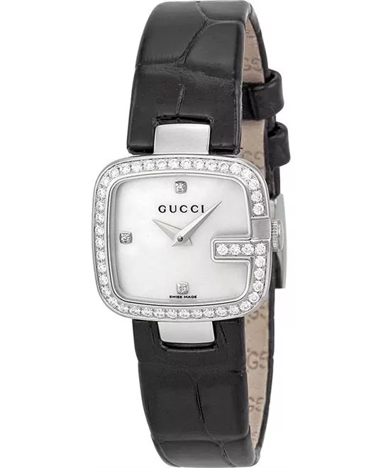 Gucci G-Gucci Diamond Ladies Watch 24x22.5mm