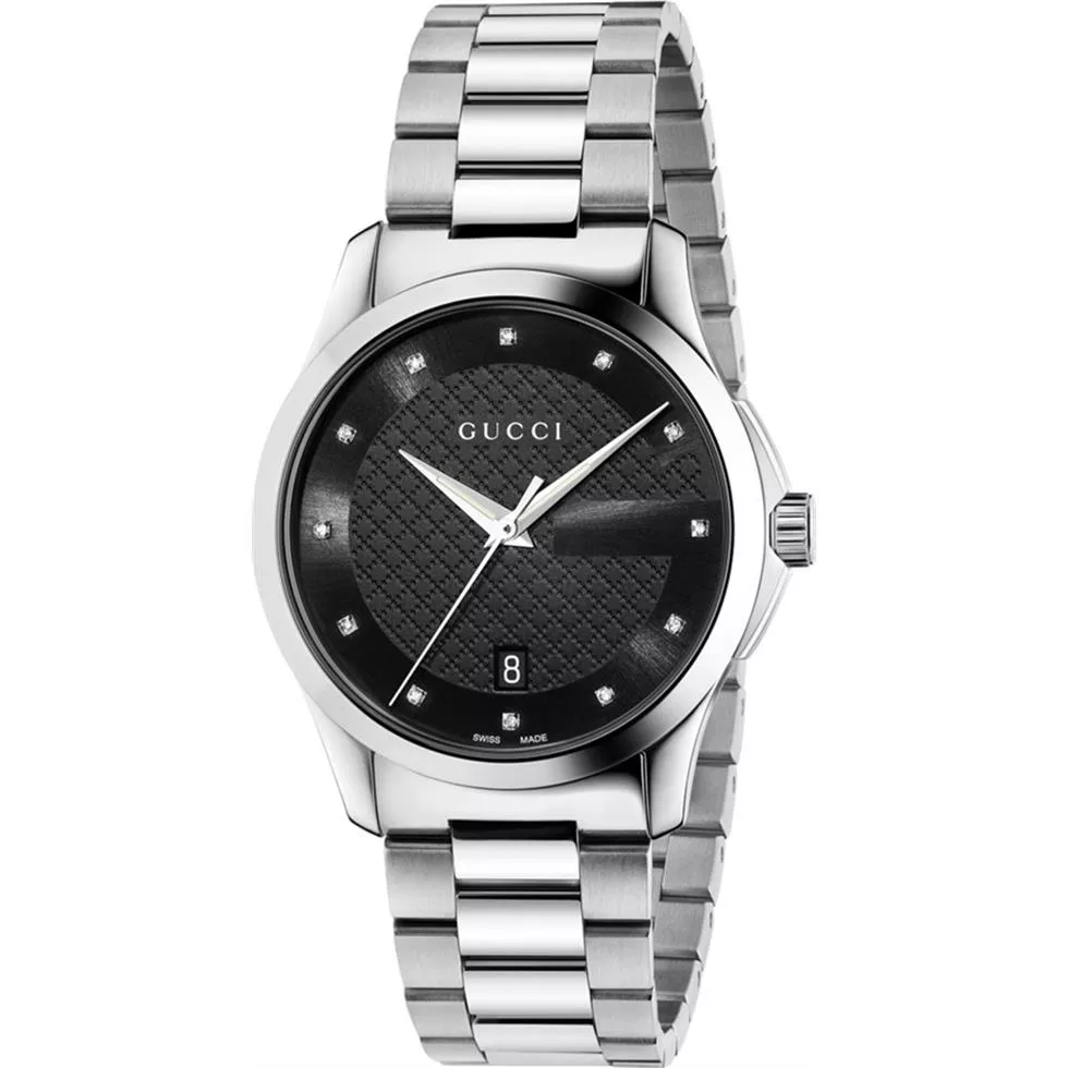 GUCCI G-Timeless Diamond Unisex Watch 38MM