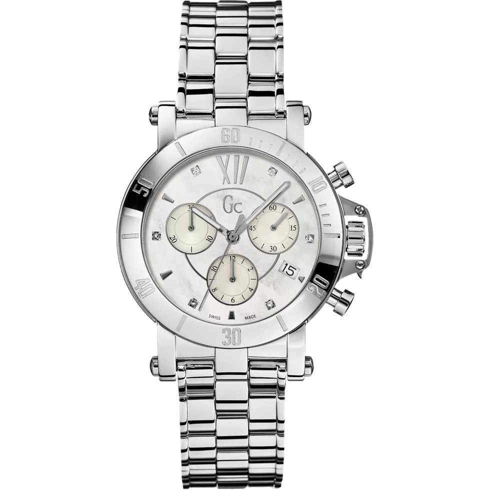  Guess Collection Gc Femme Men's Chronograph Watch, 37.5mm
