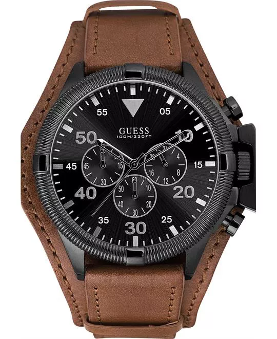 GUESS Oversized Honey Chronograph Watch 48mm