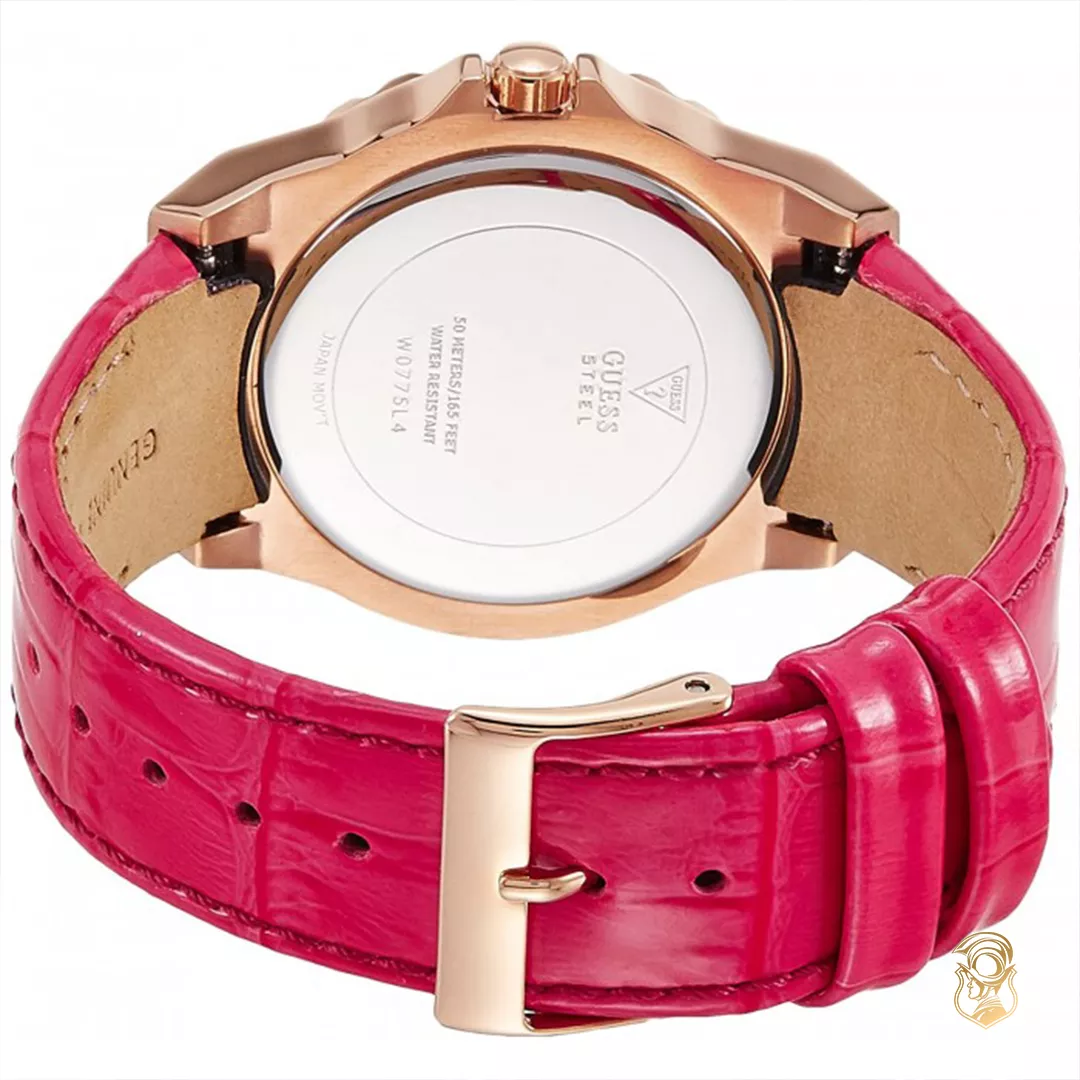  Guess Limelight Pink Tone Watch 39mm 
