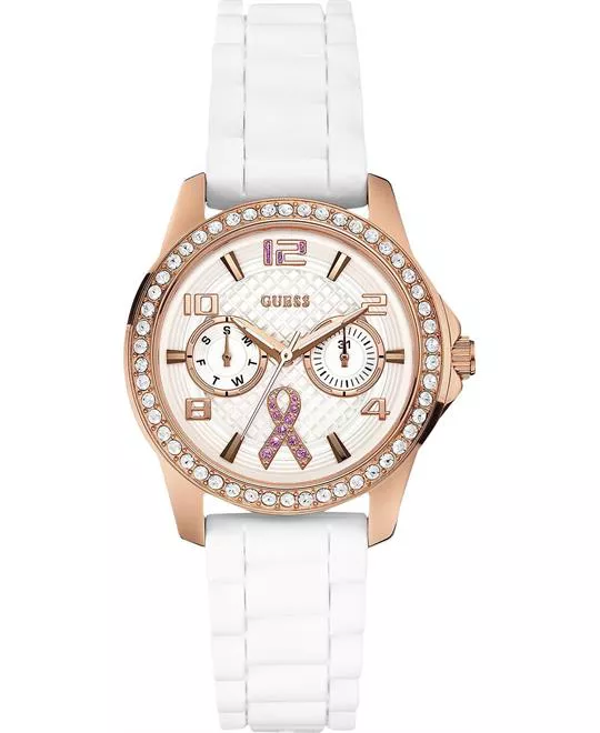  GUESS Awareness Women's Watch Silicone, 36mm