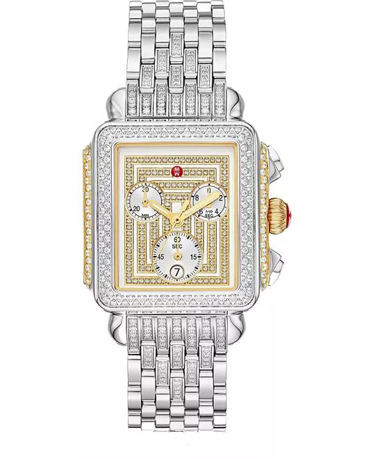  Limited Edition Deco Two-Tone Diamond Watch 33MM