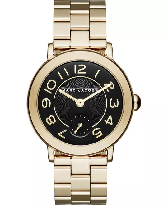  Marc Jacobs Riley Gold-Tone Bracelet Women's Watch 36mm 