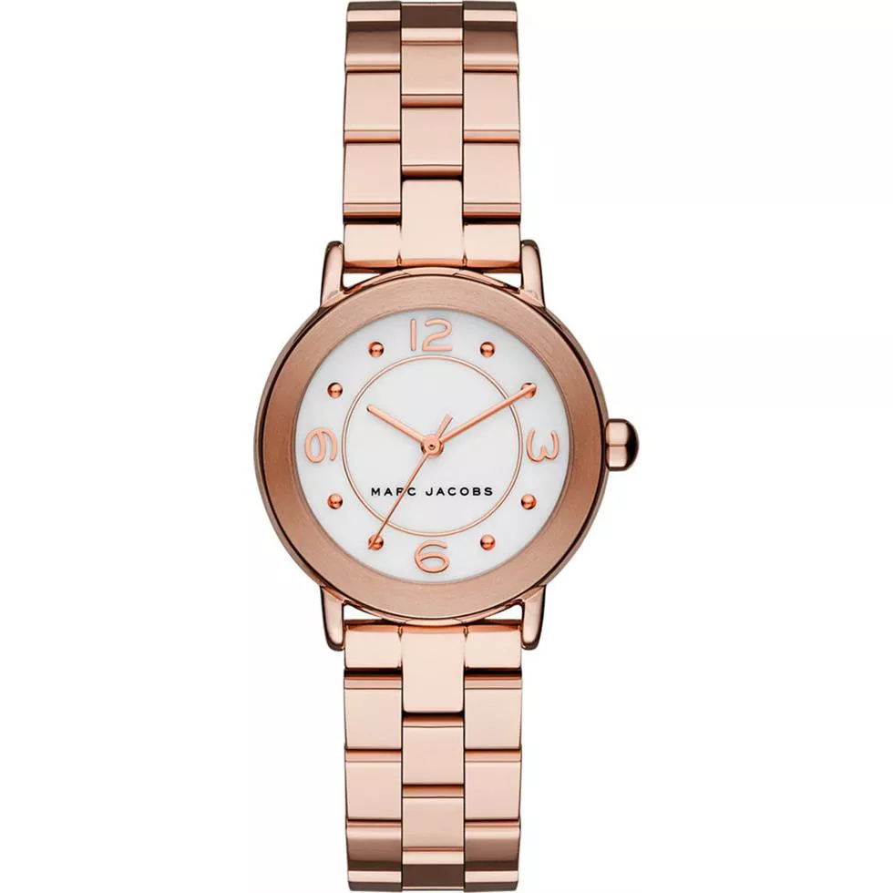  Marc Jacobs Riley Rose Gold-Tone Watch 28mm 