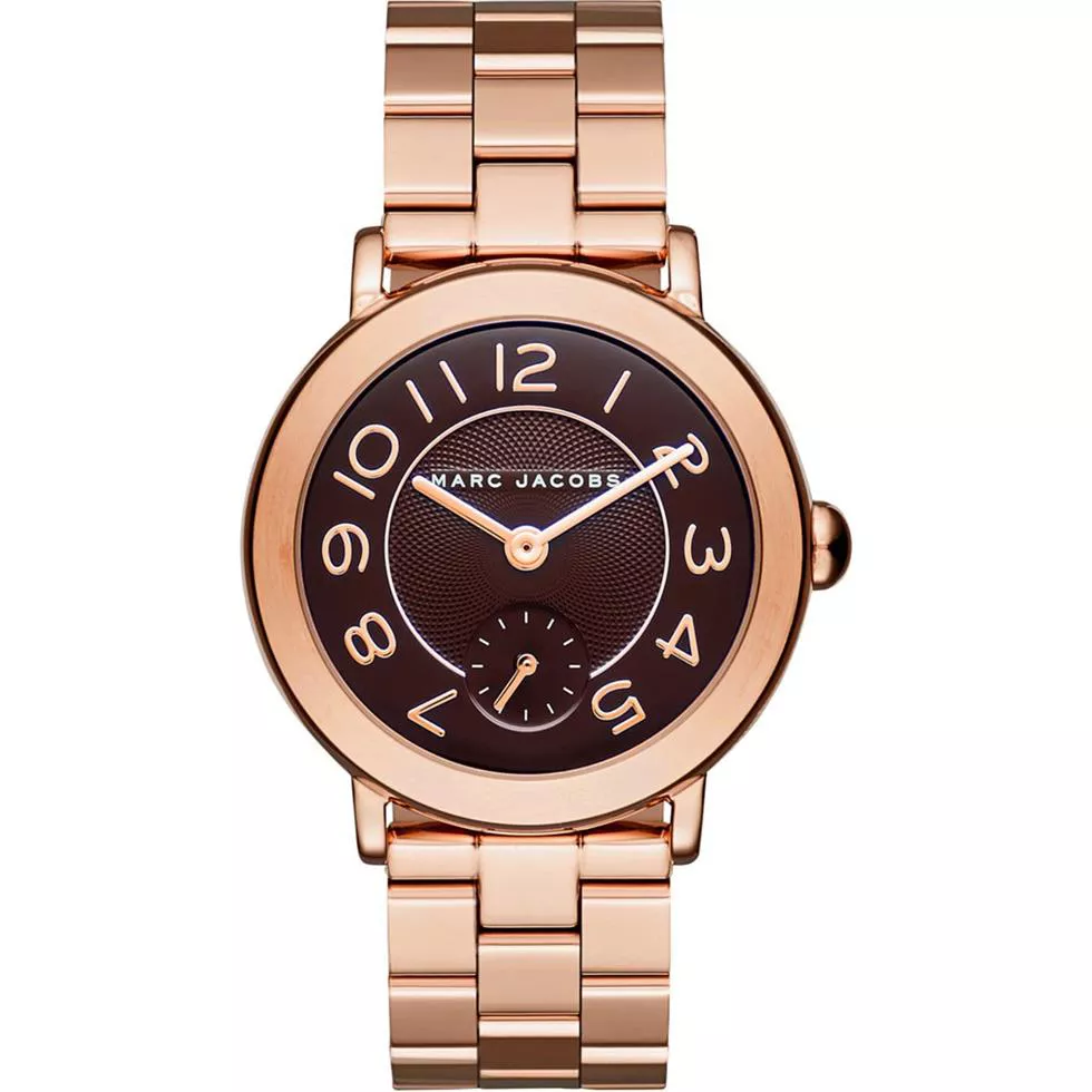  Marc Jacobs Riley Rose Gold Women's Watch 36mm 