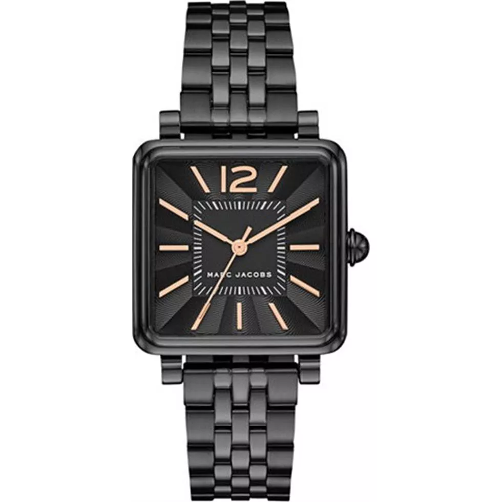 Marc jacobs 2024 vic watch black