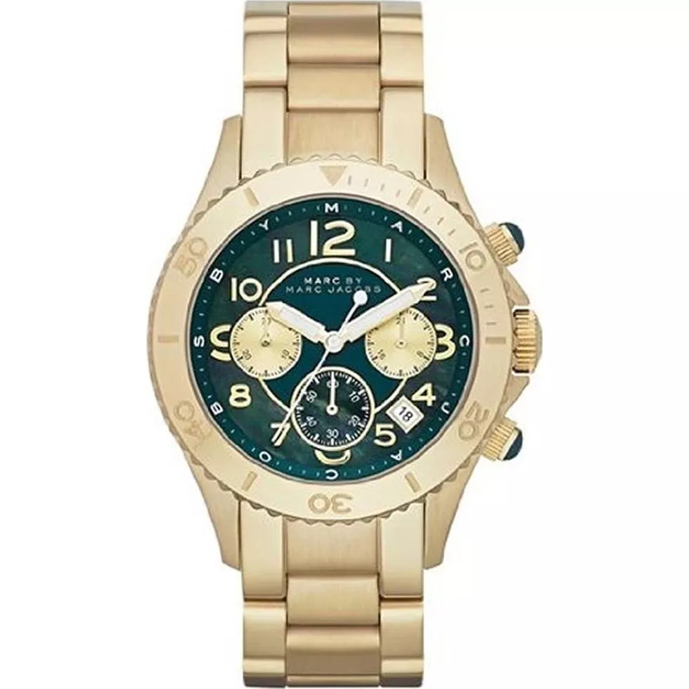  Marc Jacobs Rock Gold-Tone Stainles 40mm
