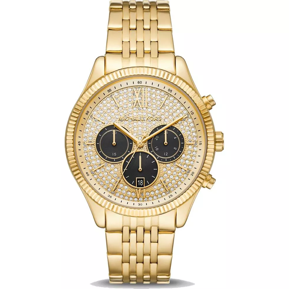  Michael Kors Benning Pavé Watch 43mm