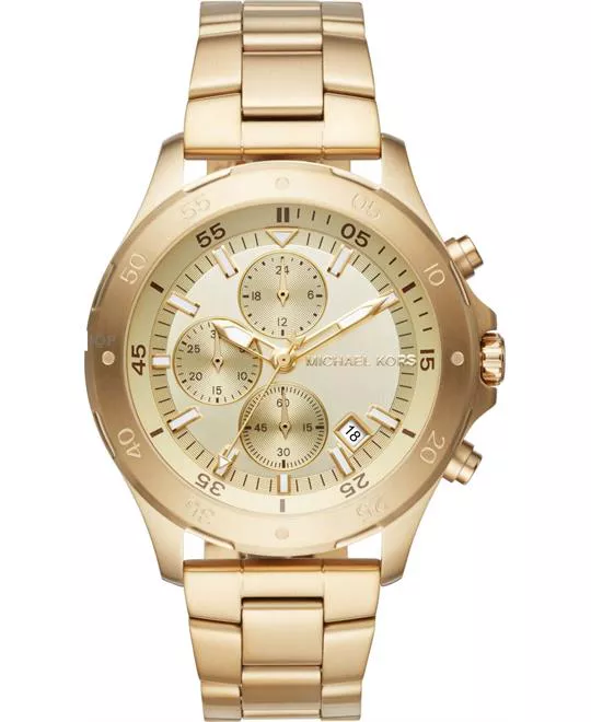  Michael Kors Walsh Gold Watch 44mm 