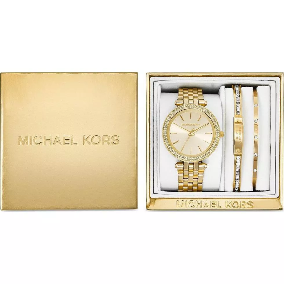  Michael Kors Darci Mini Watch Set 33mm