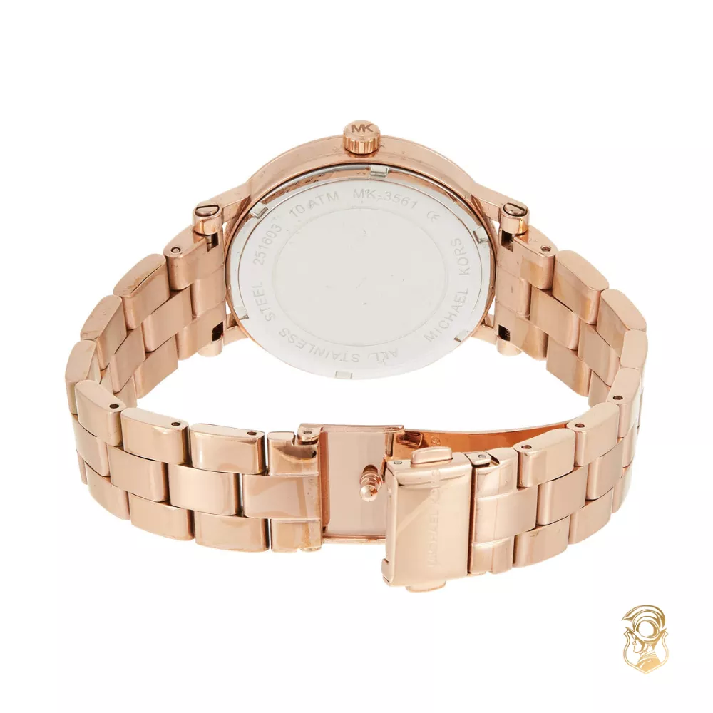  Michael Kors Norie Rose Gold-Tone Watch 38mm 