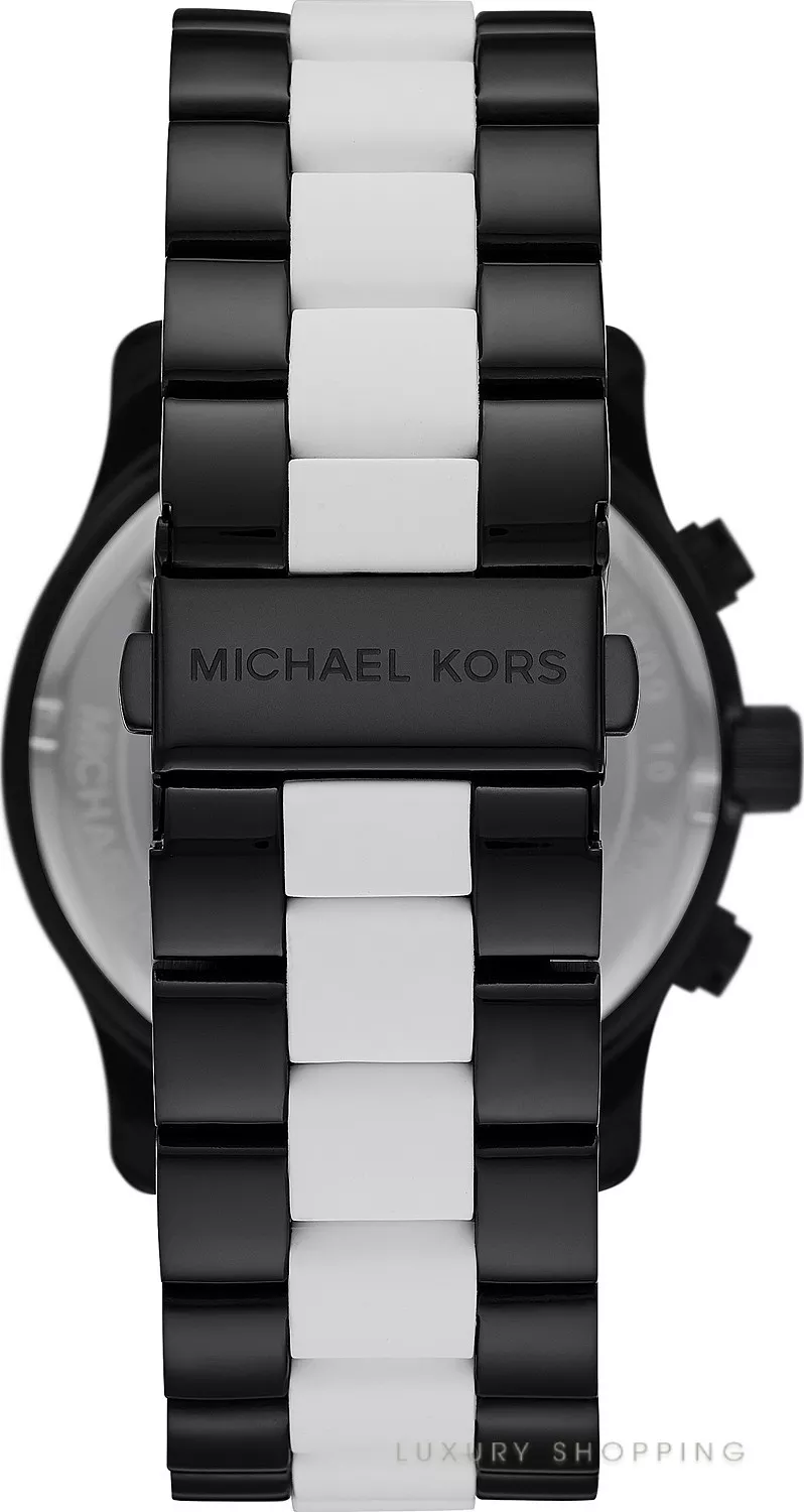  Michael Kors Runway White Watch 45mm